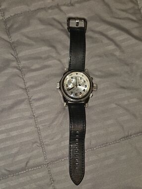 Rare Swiss Made INVICTA I-FORCE No. 4831 52mm  CHRONOGRAPH Pilot Watch
